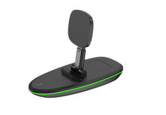 Rixus RXWC43 3-in-1 faltbare kabellose Ladestation