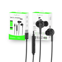 Rixus RXHD56C USB C kabelgebundener Ohrhörer Kopfhörer mit Mikrofon