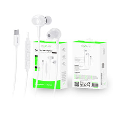 Rixus RXHD56CW USB C kabelgebundener Ohrhörer Typ Kopfhörer mit Mikrofon