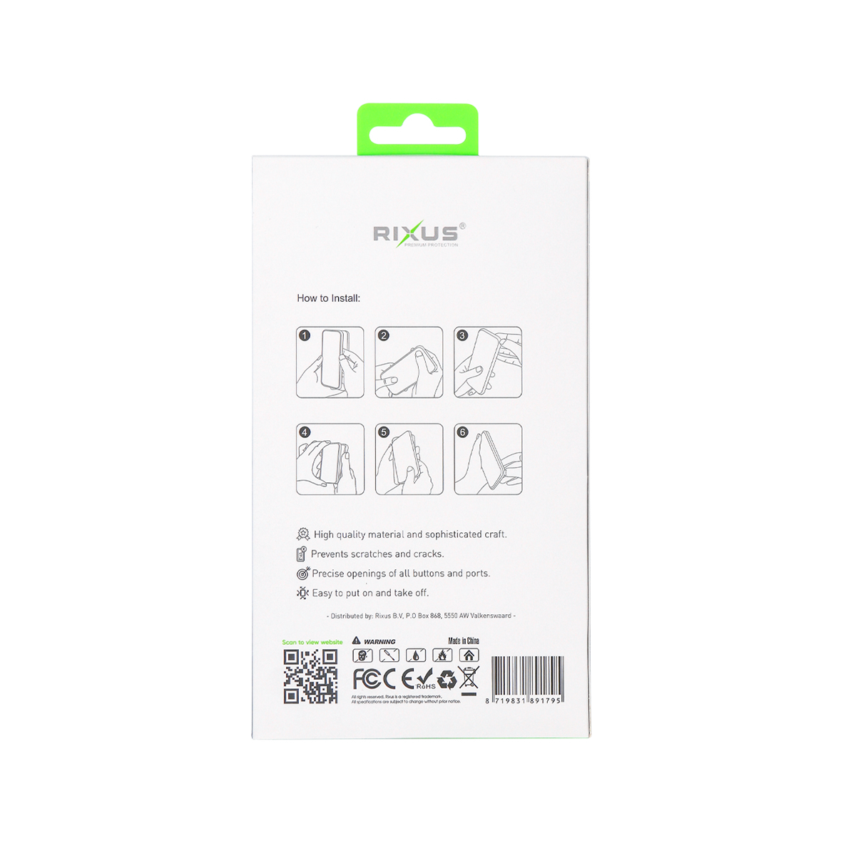 Rixus For iPhone 15 Plus Classic 02 Case With MagSafe