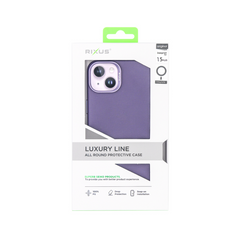 Rixus For iPhone 15 Plus Classic 02 Case With MagSafe