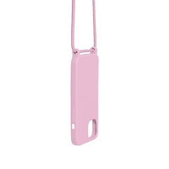 Rixus For iPhone 14 TPU Necklace Cord Cover