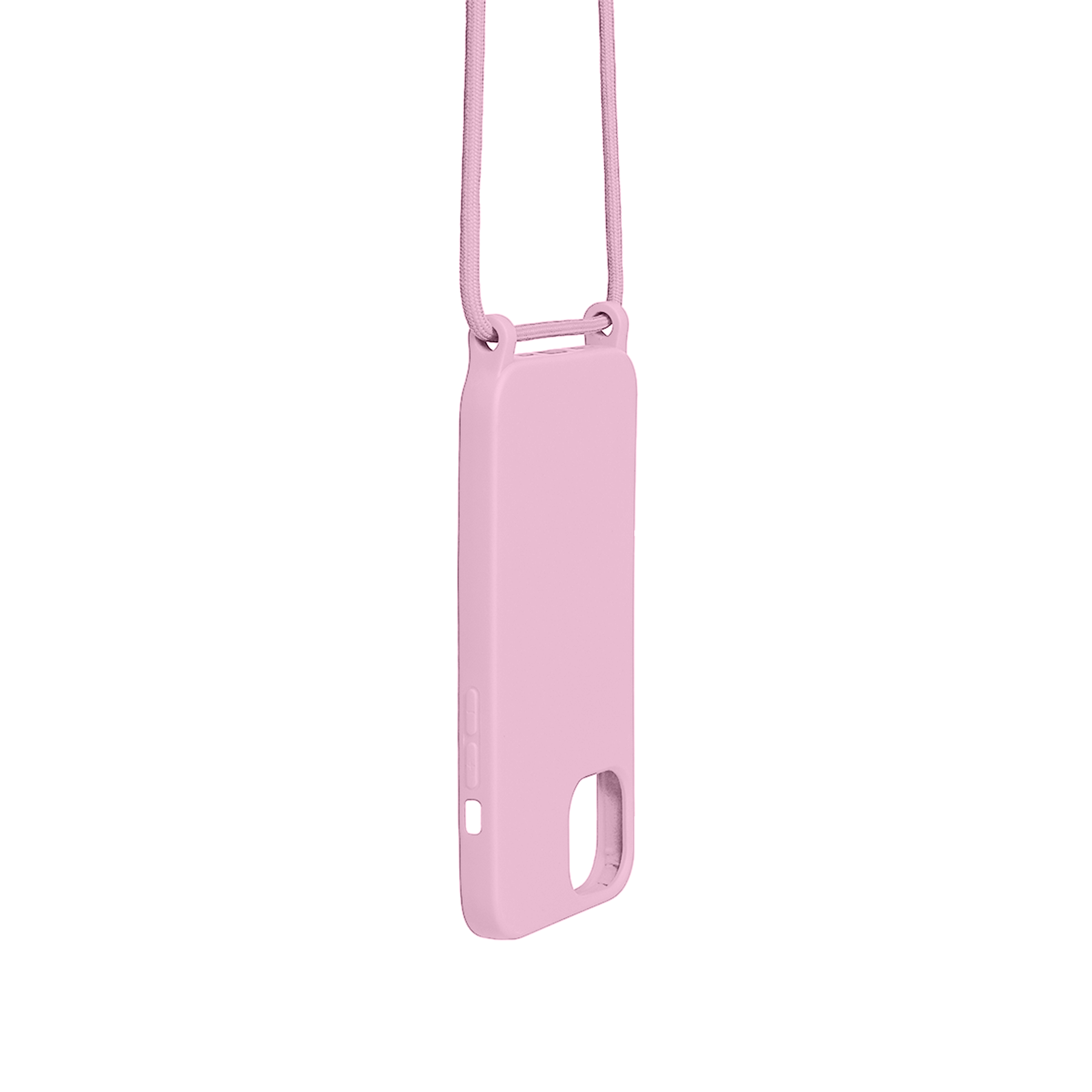 Rixus For iPhone 14 Pro Max TPU Necklace Cord Cover