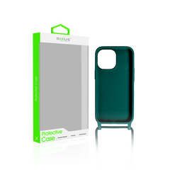 Rixus For iPhone 14 Pro Max TPU Necklace Cord Cover