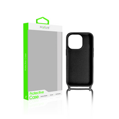 Rixus For iPhone 14 Pro Max TPU Necklace Cord Cover