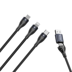 Rixus RXUC23 2-für-3 Schnellladekabel