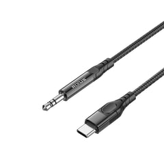 Rixus RXMU35C AUX-auf-USB-C geflochtenes Audiokabel 120 CM