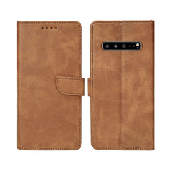 Rixus Bookcase For Samsung Galaxy S10 4G G973F