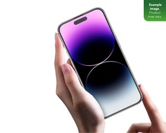 Rixus Für iPhone 15 Plus Tempered Glass Matt