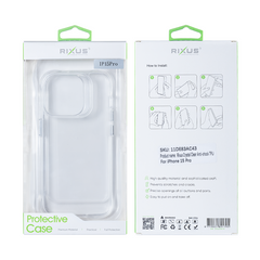 Rixus For iPhone 15 Pro Crystal Anti-shock TPU