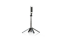 Rixus RXSF08 Aluminium High Quality Selfie Stick mit doppelter LED-Beleuchtung