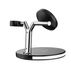 Rixus RXWC40 3-in-1 kabellose Ladestation für iPhone 12 Familie