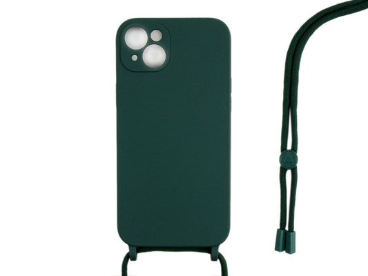 Rixus TPU Necklace Cord Cover For Apple iPhone 14 Plus