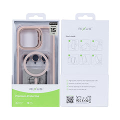 Rixus Classic 03 Case With MagSafe For iPhone 15 Pro