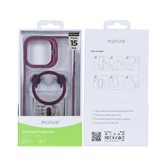 Rixus Classic 03 Case With MagSafe For iPhone 15 Plus