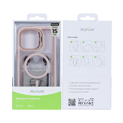 Rixus Classic 03 Case With MagSafe For iPhone 15 Plus