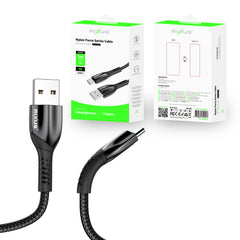 Rixus RXUC30AC Legierung USB auf USB-C Datenkabel Metall