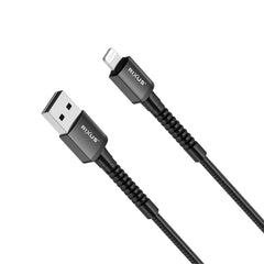 Rixus RXU71A Nylon geflochtenes USB-auf-Lightning-Kabel