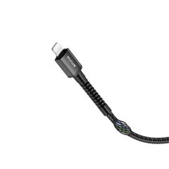Rixus RXU71A Nylon geflochtenes USB-auf-Lightning-Kabel
