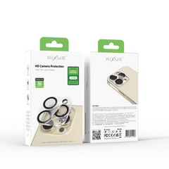 Rixus HD für iPhone 15 Pro, 15 Pro Max Kamera-Schutzglas