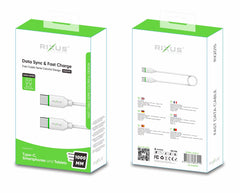 Rixus RX2015 Datenübertragungs- und Schnellladekabel USB-C auf USB-C