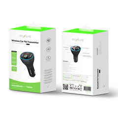 Rixus RXBT22 Auto-FM-Bluetooth-Transmitter