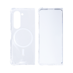 Rixus Magnetic Clear Case TPU für Samsung Galaxy Z Fold5