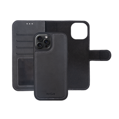 Rixus For iPhone 14 Pro Duo Magnetic Detachable Wallet