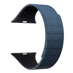Rixus für Apple Watch, 40mm, 41mm Silikonarmband mit Magnet Blau +