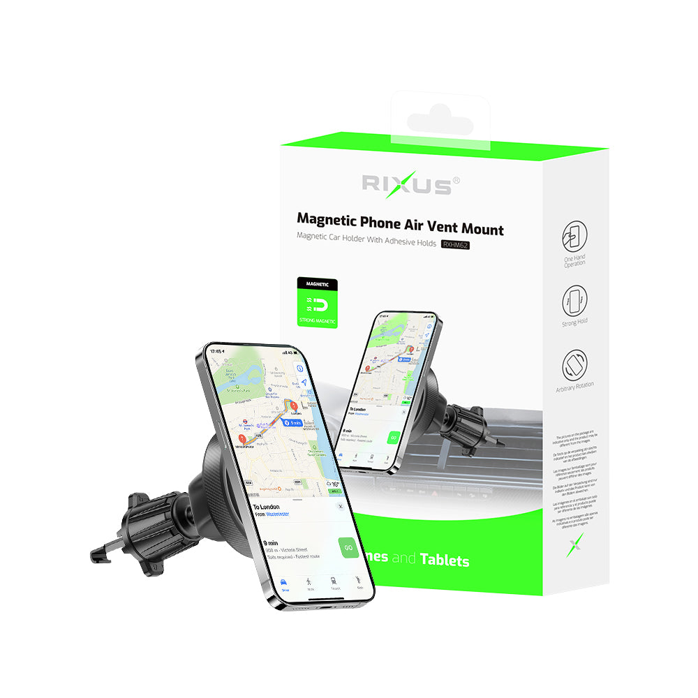 Rixus RXHM62 Round Magnetic Car Mount