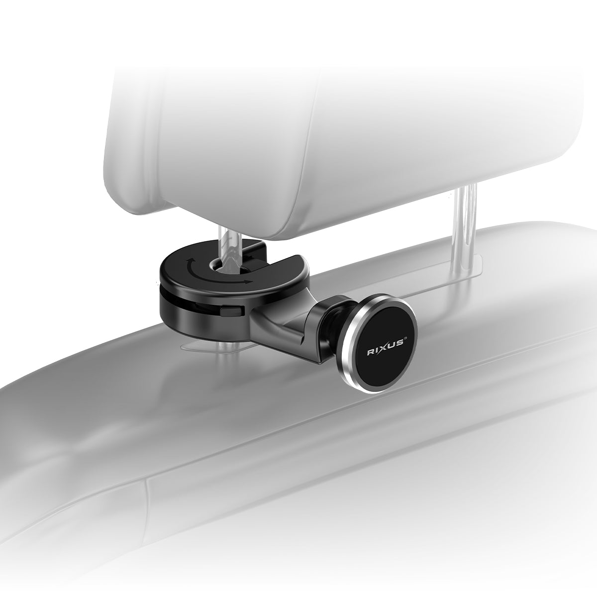 Rixus RXHM63 Backseat Headrest Magnetic Car Mount Holder