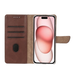 Rixus Bookcase For Apple iPhone 15