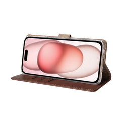 Rixus Bookcase For Apple iPhone 15