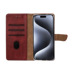 Rixus Bookcase For Apple iPhone 15 Pro