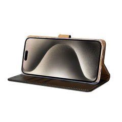 Rixus Bookcase For iPhone 15 Pro Max