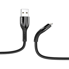 Rixus RXUC30AL Alloy USB To Lightning Data Cable Metal