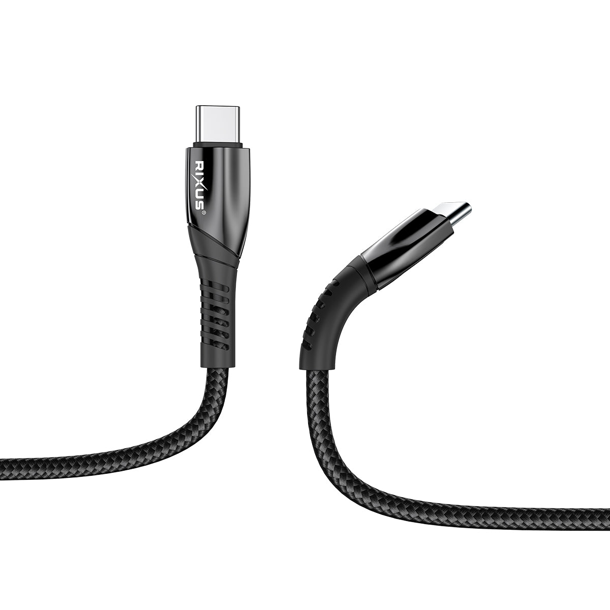 Rixus RXUC30C Alloy USB-C Data Cable Metal