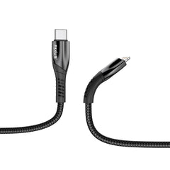 Rixus RXUC30L USB-C auf Lightning Datenkabel aus Metalllegierung