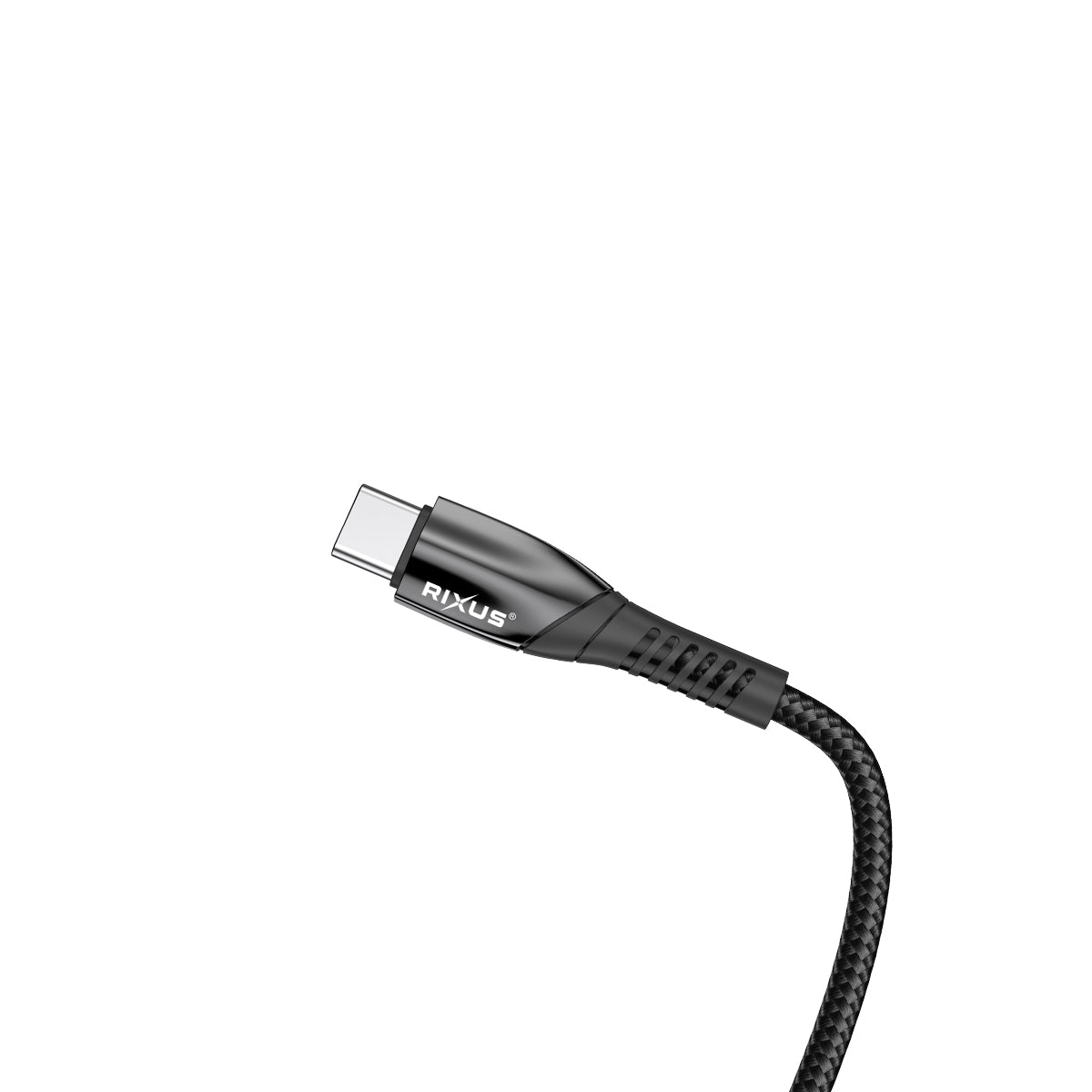 Rixus RXUC30L Alloy USB-C To Lightning Data Cable Metal