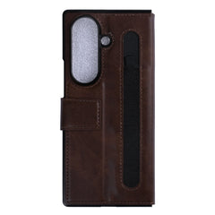 Rixus Wallet Case With Pen Holder For Samsung Galaxy Z Fold 7