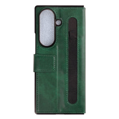 Rixus Wallet Case With Pen Holder For Samsung Galaxy Z Fold 7