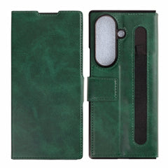 Rixus Wallet Case With Pen Holder For Samsung Galaxy Z Fold 7