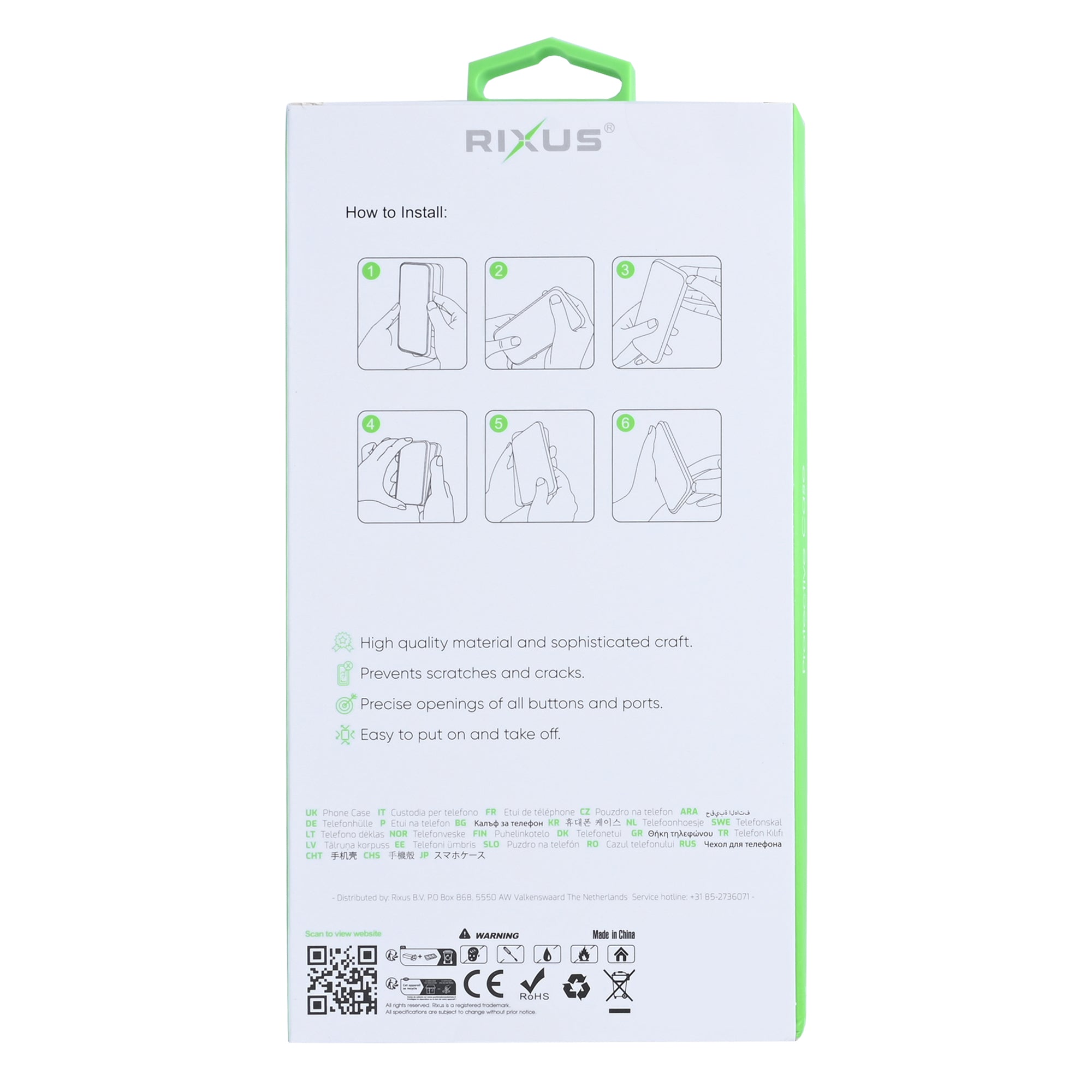 Rixus Anti-Burst Case With MagSafe For iPhone 17 Air