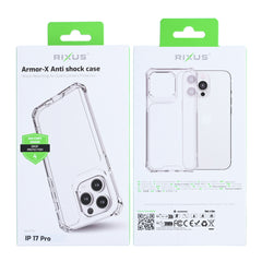 Rixus Armor-X Anti Shock Case With MagSafe For iPhone 17 Pro