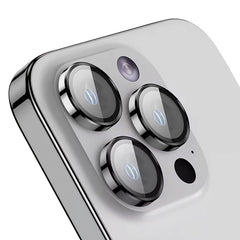 Rixus Metal Shield Kamera-Panzerglas für iPhone 16, 16 Plus, 17