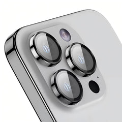 Rixus Metallschild Kamera-Schutzfolie aus gehärtetem Glas für iPhone 17 Air