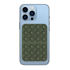 Rixus RXPH40D Saugnapf-Spiegeltelefonhalter Dunkel