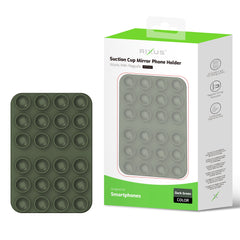 Rixus RXPH40D Saugnapf-Spiegeltelefonhalter Dunkel