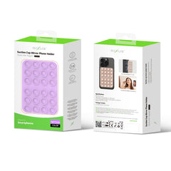 Rixus RXPH40LP Saugnapf-Handyhalterung mit Licht