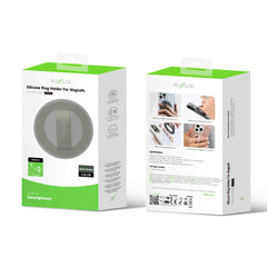 Rixus RXPH50D Silicone Ring Holder For Magsafe Dark